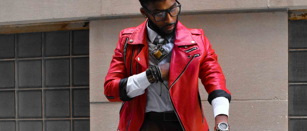Add This Red Leather Jacket To Your Wardrobe