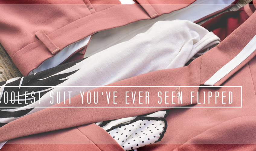 Blush: The Coolest Suit You’ve Seen Flipped