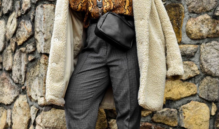 I Dig The Shearling, Fur and Snake Print