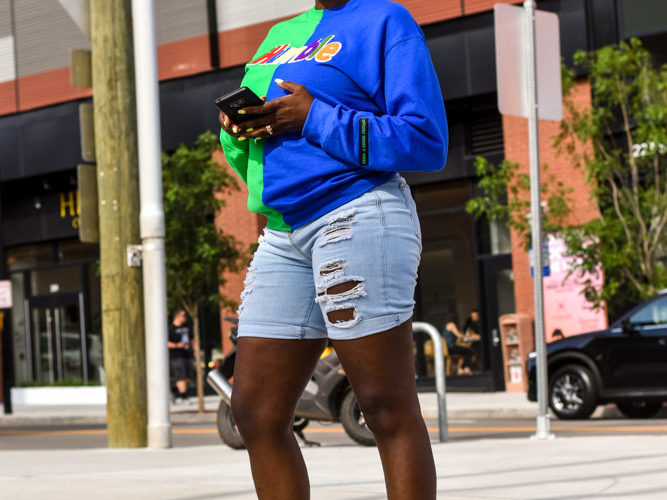 A Dope Color Block Pullover